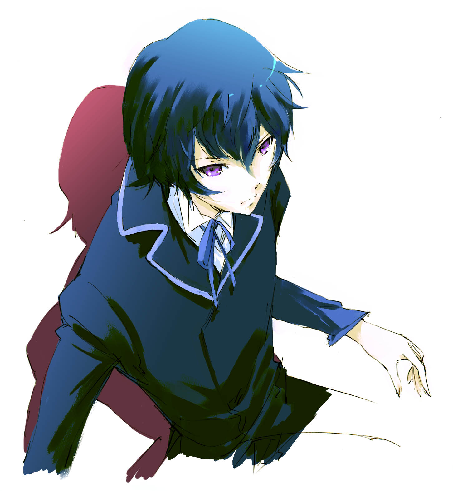 shirogane naoto, atlus, persona, persona 4, bad id, bad pixiv id, highres, 1girl, androgynous, female focus, reverse trap, short hair, solo