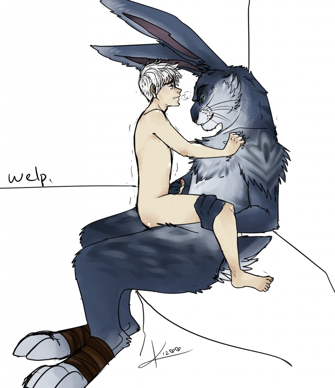 Rule34 – If it exists, there is porn of it / bunnymund, easter bunny, jack frost / 177294