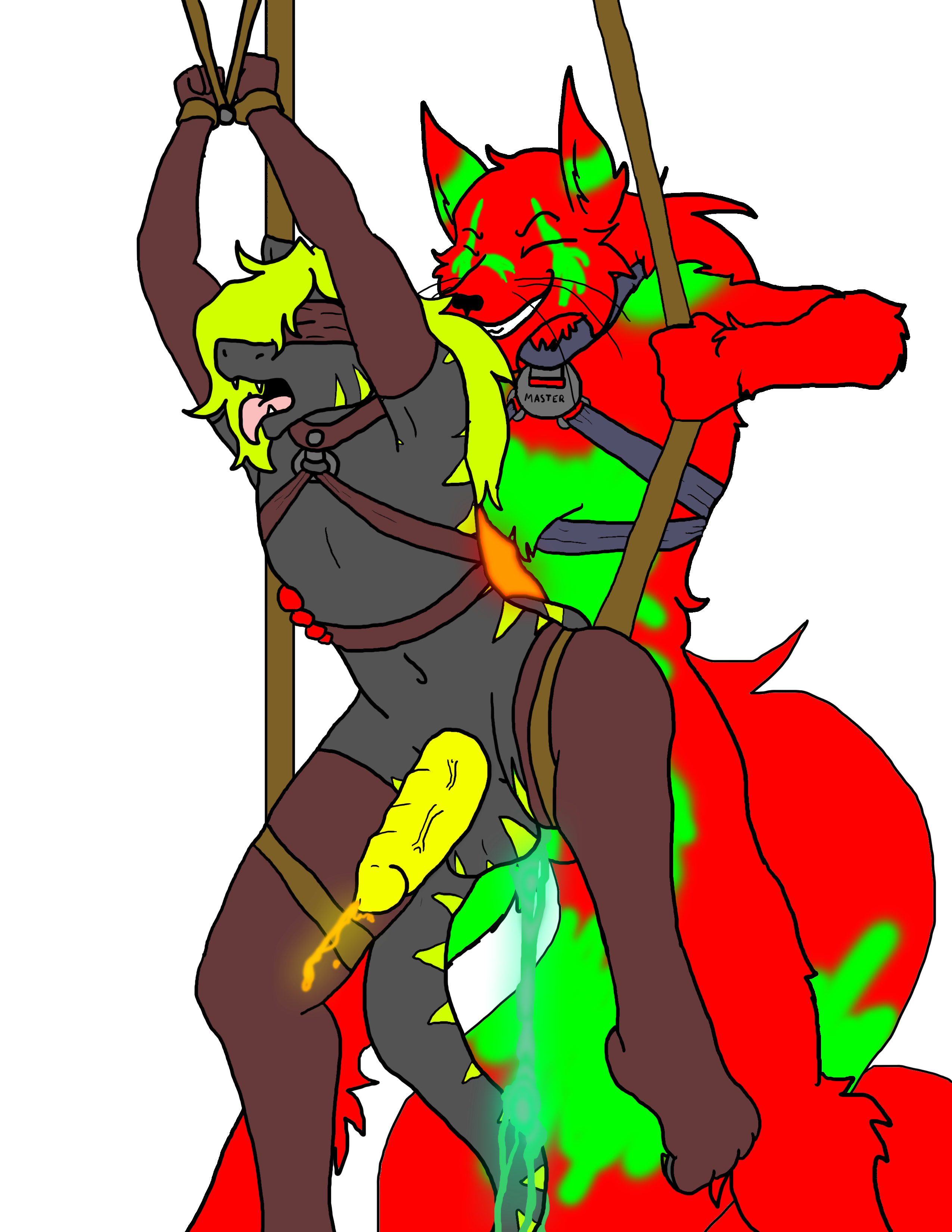 Rule34 – If it exists, there is porn of it / redgreenfluffball, zach snowfox / 177332