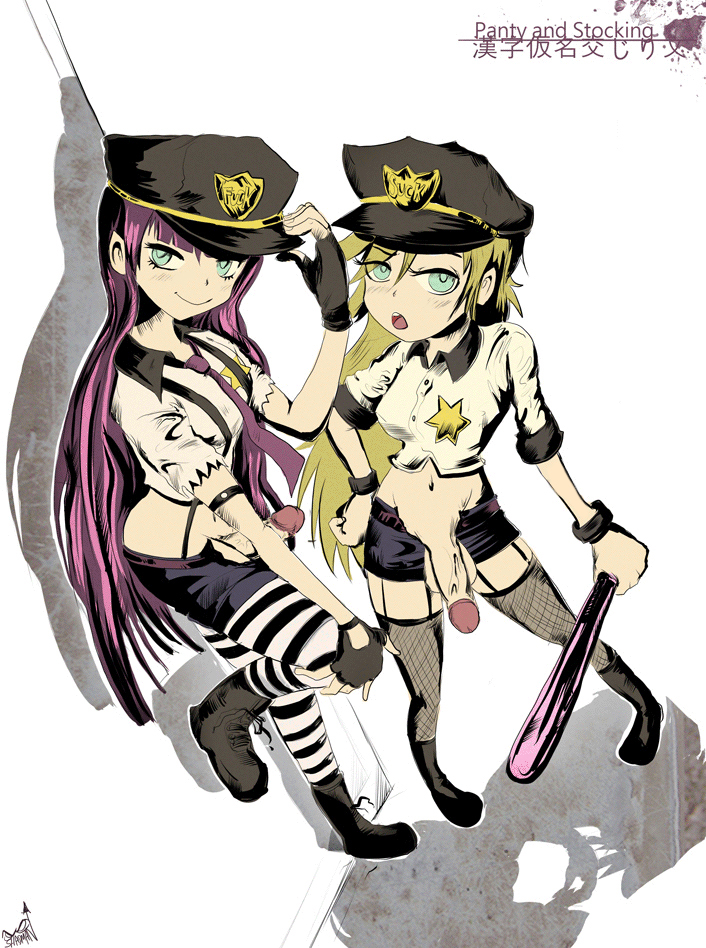 Rule34 – If it exists, there is porn of it / shadman, panty (psg), panty anarchy, stocking (psg), stocking anarchy / 177371
