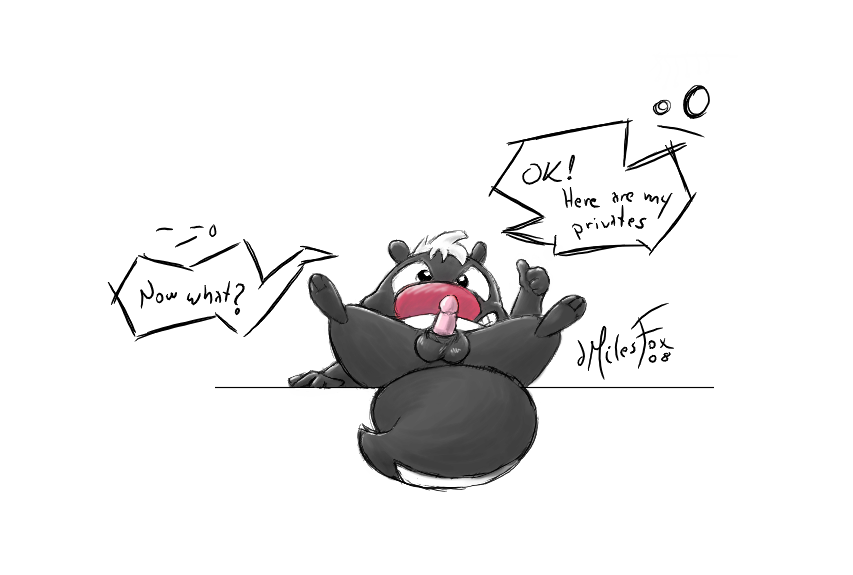 Rule34 – If it exists, there is porn of it / dmilesfox, skunk (skunk fu!) / 177468
