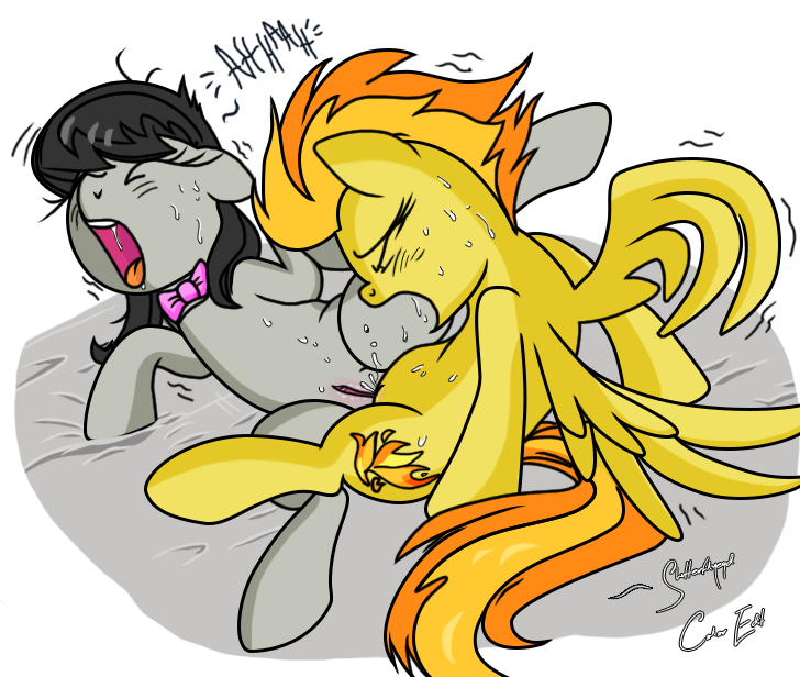 Rule34 – If it exists, there is porn of it / sorcerushorserus, octavia melody, spitfire (mlp), wonderbolts (mlp) / 177506