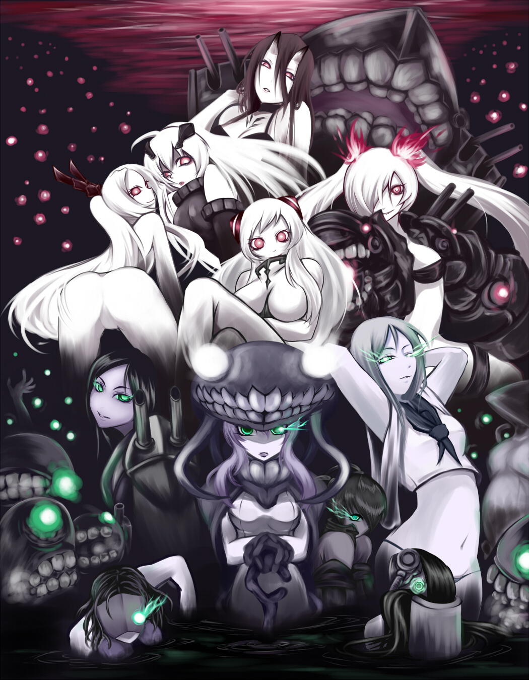 Rule34 – If it exists, there is porn of it / yuutai, airfield hime, armored aircraft carrier hime, battleship hime, chi-class torpedo cruiser, ka-class submarine, ri-class heavy cruiser, ru-class battleship, shinkaisei-kan, southern ocean war hime, ta-class battleship, wo-class aircraft carrier / 177557