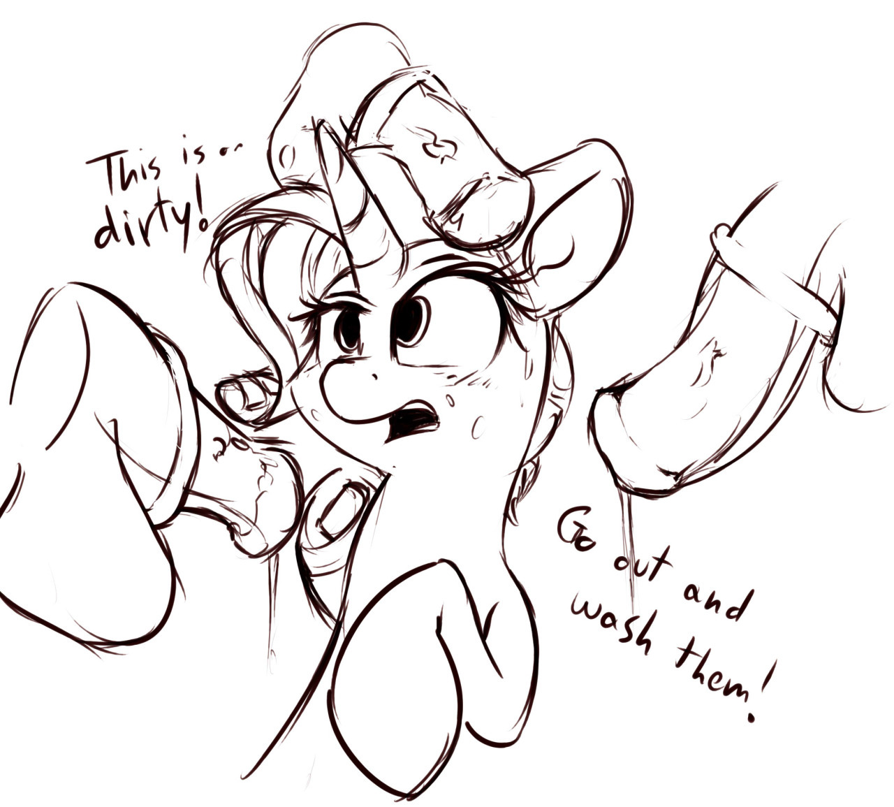 Rule34 – If it exists, there is porn of it / emberkaese, rarity (mlp) / 177757