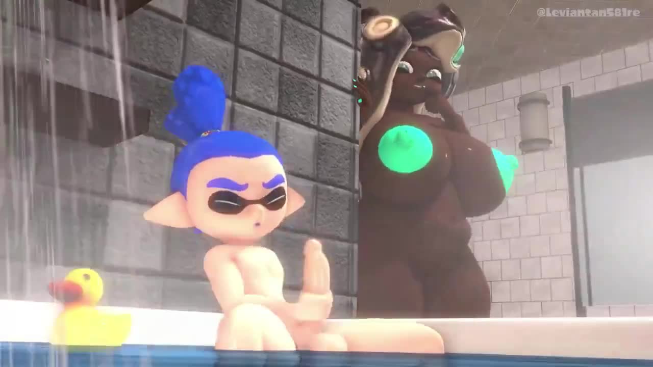 Rule34 – If it exists, there is porn of it / inkling, inkling boy, marina (splatoon), octoling, octoling girl / 8670024