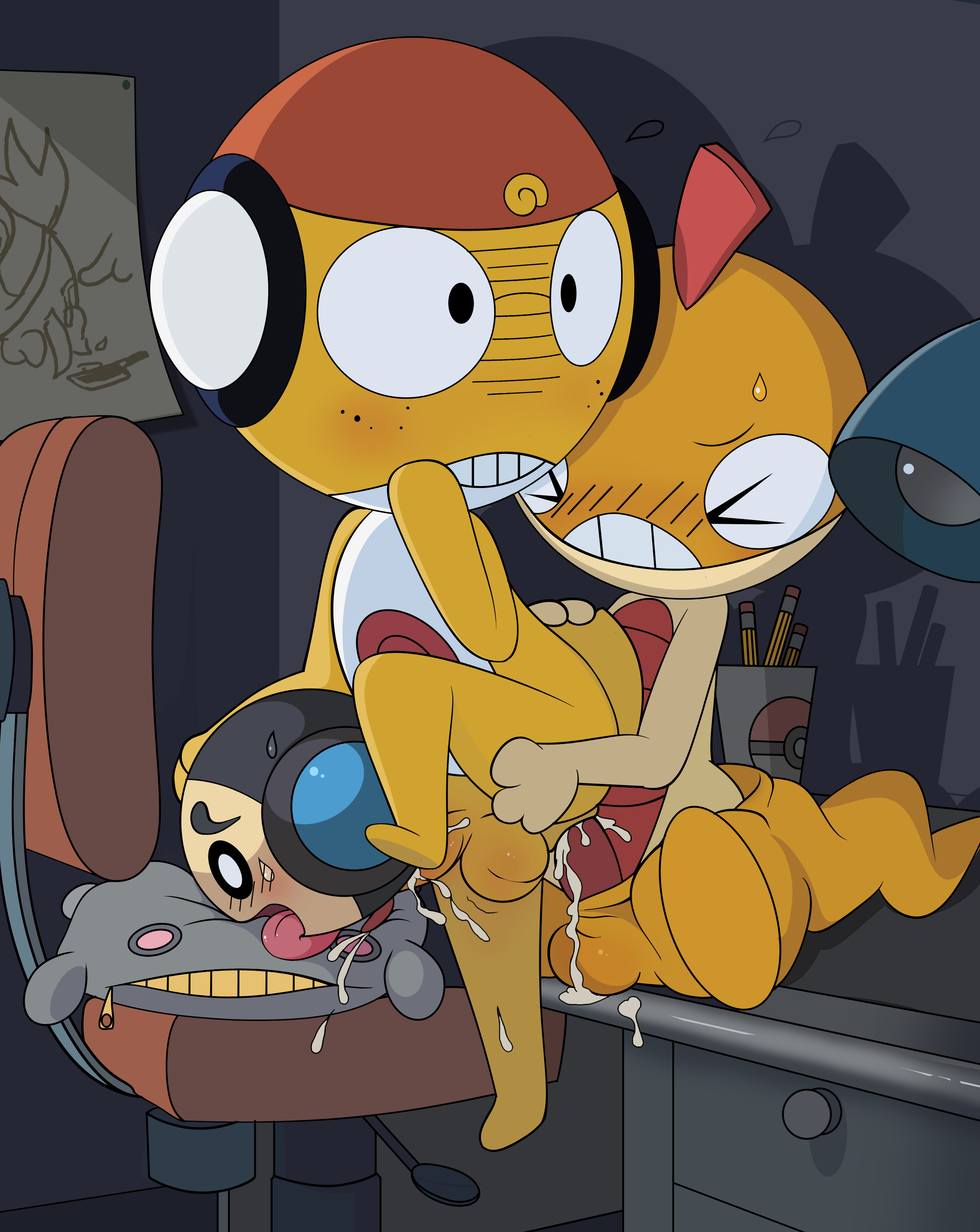 Rule34 – If it exists, there is porn of it / tricksta, scraggy, snivy, tympole / 178246
