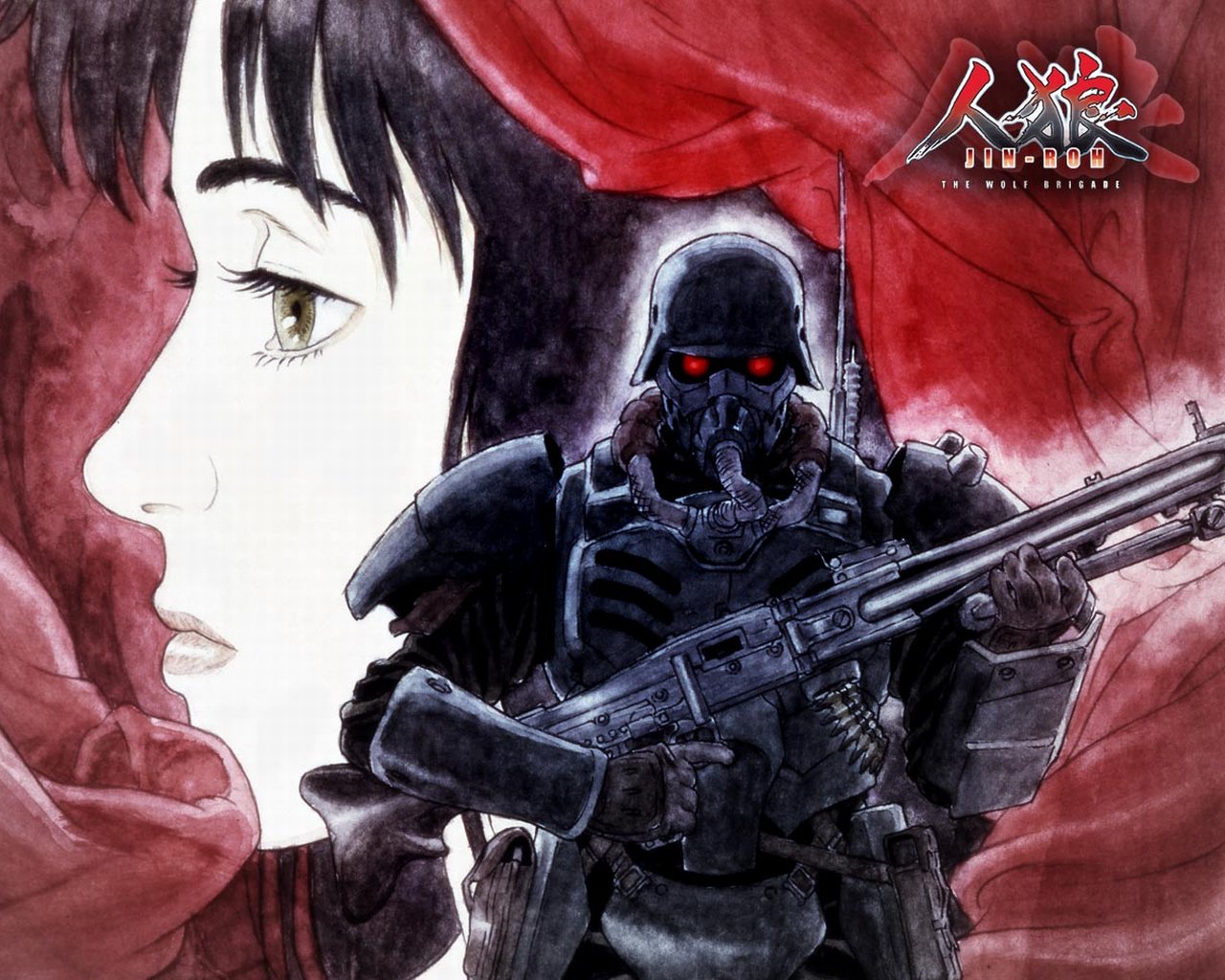jin roh, tagme, armor, gun, weapon
