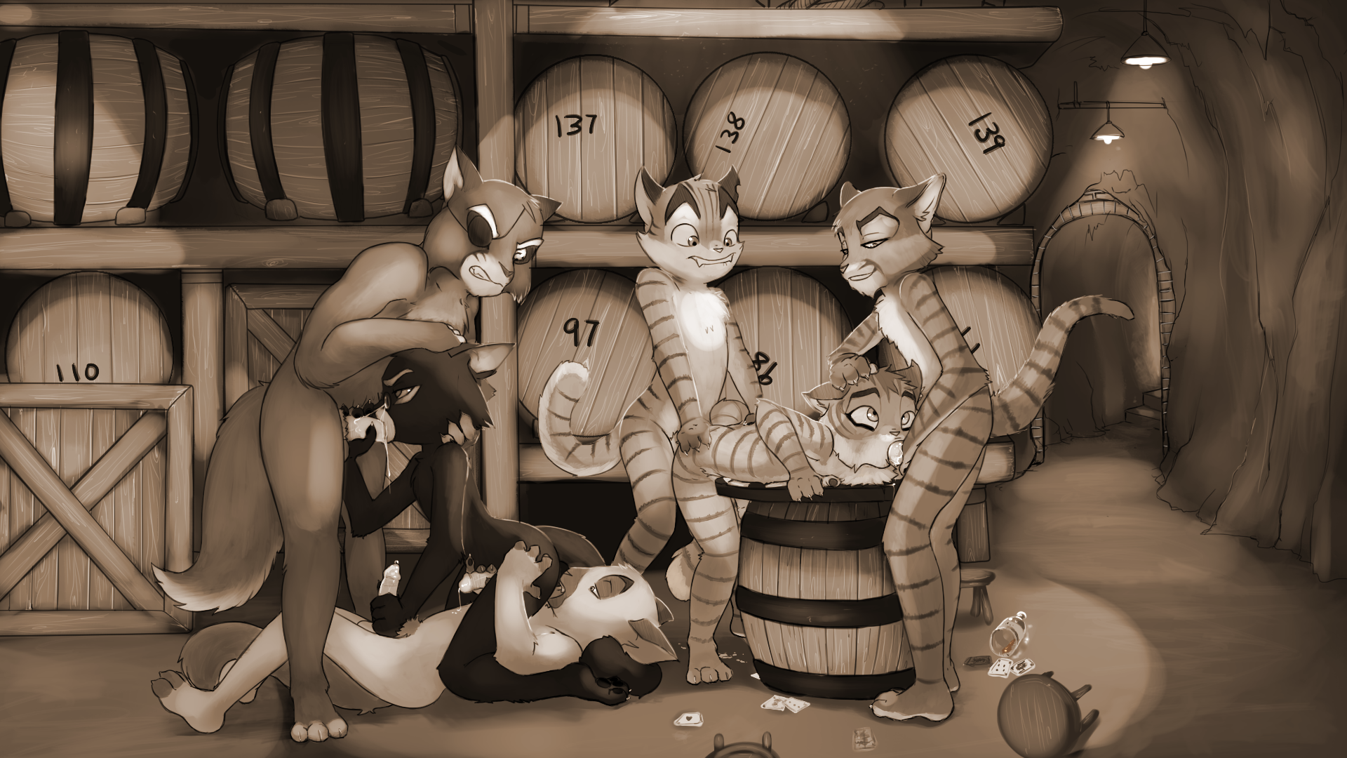 Rule34 – If it exists, there is porn of it / ghouliegrim, dorian zibowski, freckle mcmurray, mordecai heller, rocky rickaby, sedgewick sable, viktor vasko / 178452