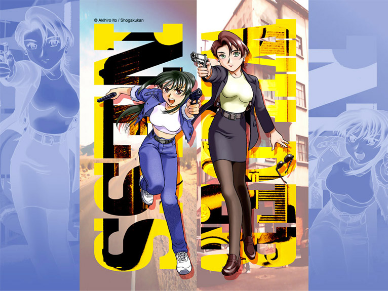 itou akihiro, wilderness, ena tairagi, enola copeland, gun, handgun, pantyhose, pistol, sleeves rolled up, sunglasses, weapon