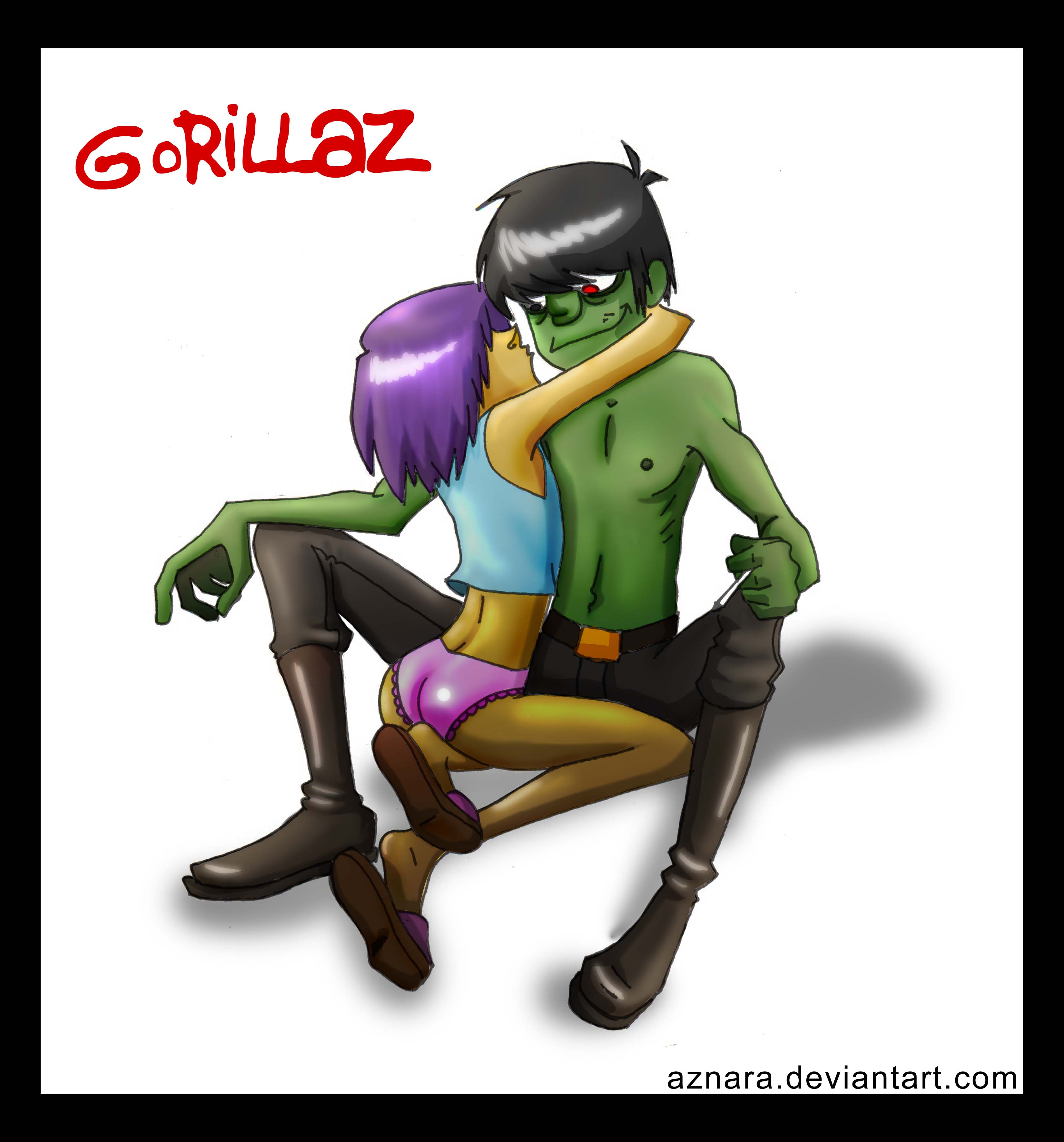 Rule34 – If it exists, there is porn of it / aznara, murdoc niccals, noodle / 179735