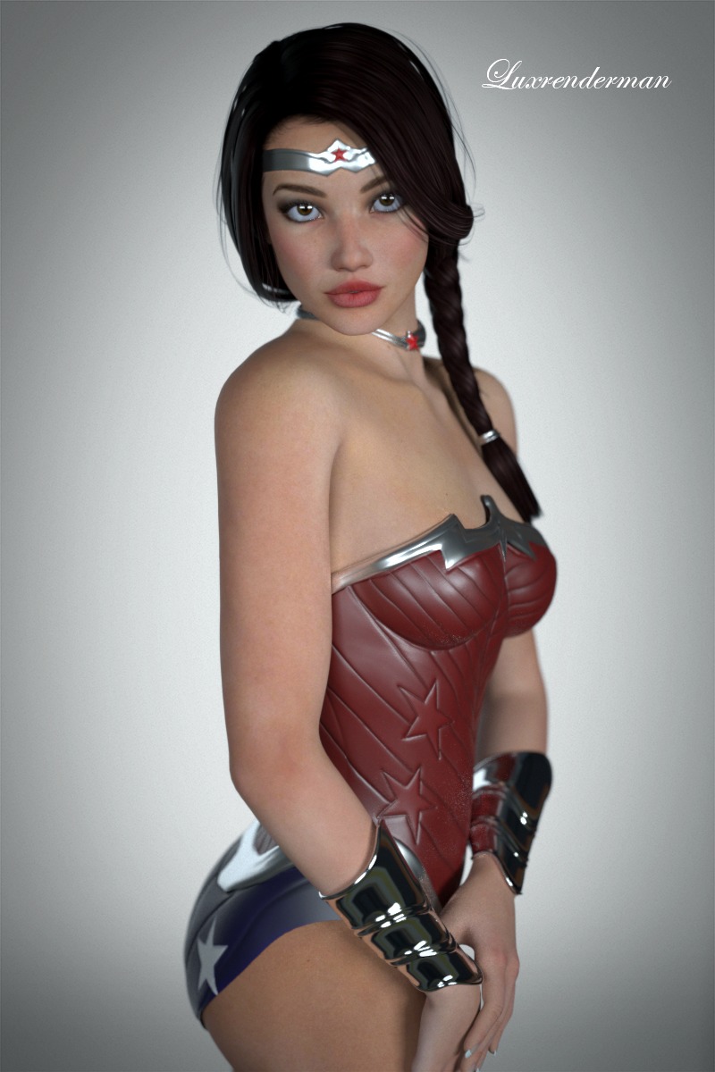 Rule34 – If it exists, there is porn of it / luxrenderman, wonder woman / 180316