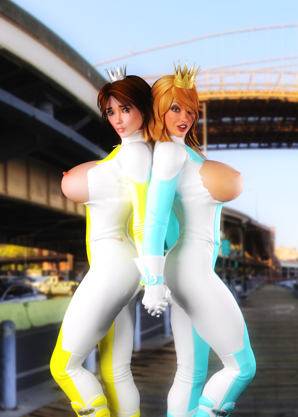 Rule34 – If it exists, there is porn of it / thatbumzzz, princess daisy, princess rosalina / 181585