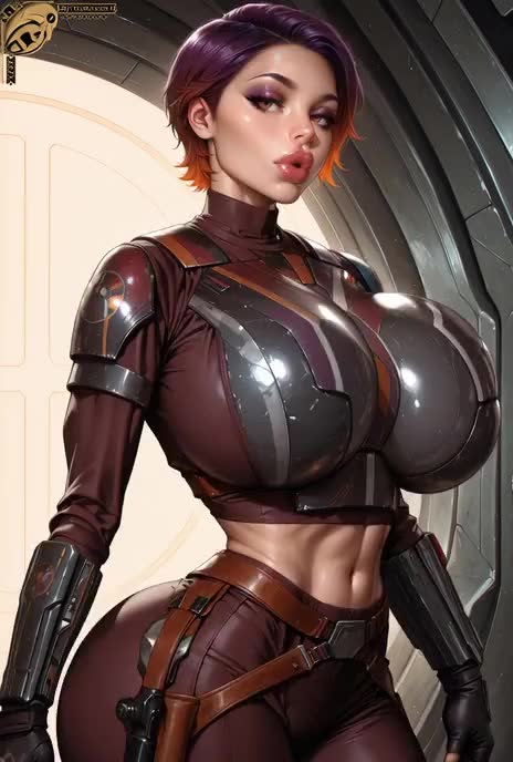 Rule34 – If it exists, there is porn of it / mandalorian, sabine wren / 8671086
