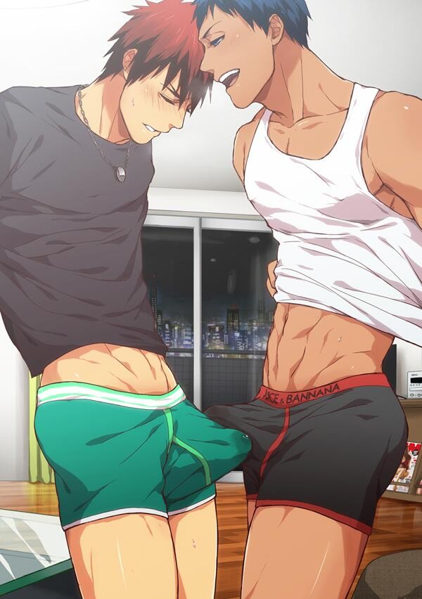 Rule34 – If it exists, there is porn of it / aomine daiki, kagami taiga / 182330