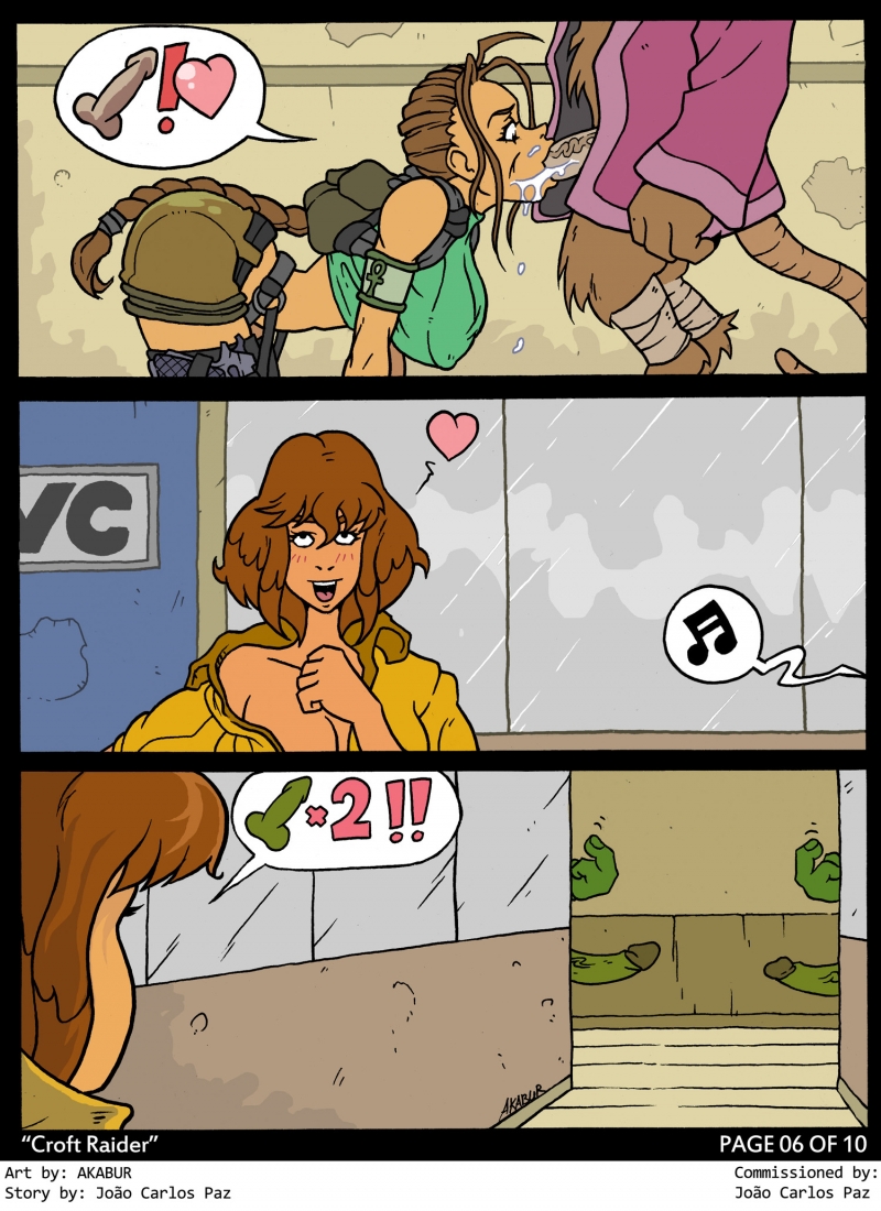 Rule34 – If it exists, there is porn of it / akabur, april o'neil, lara croft, master splinter / 182735