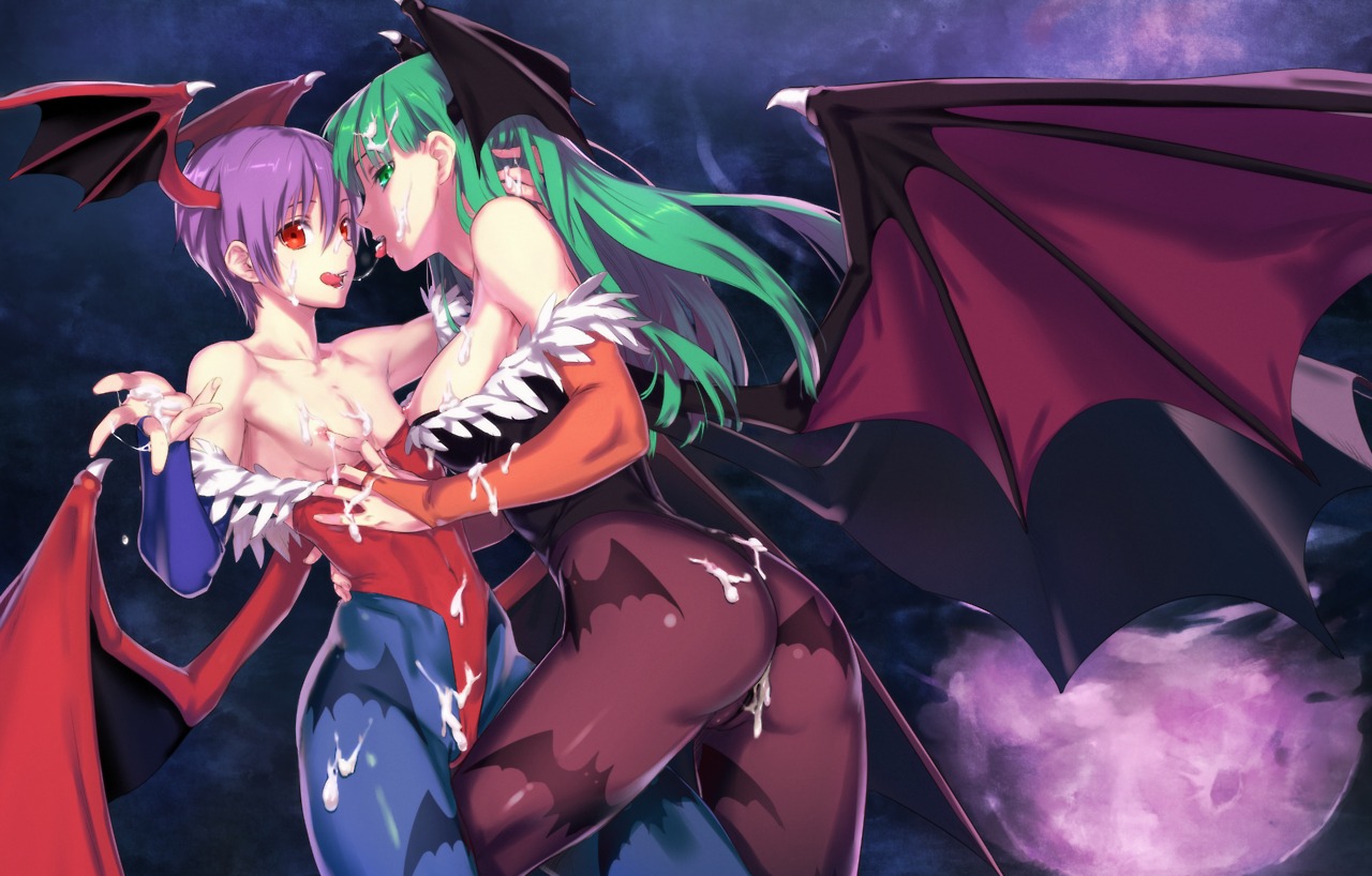 Rule34 – If it exists, there is porn of it / kawakami rokkaku, lilith aensland, morrigan aensland / 182909