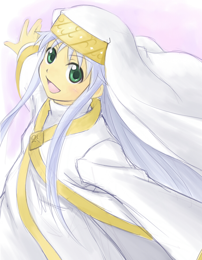 satogo, index (toaru majutsu no index), toaru majutsu no index, habit, bad id, bad pixiv id, 00s, green eyes, long hair, purple hair, solo