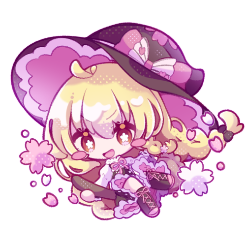 inukkomaru, kirisame marisa, touhou, commentary request, lowres, 1girl, :d, black boots, black bow, black hat, black skirt, blonde hair, blush stickers, boots, bow, braid, broom, chibi, chibi only, flower-shaped pupils, frilled skirt, frills, full body, hair bow, hat, hat bow, lace-up boots, long hair, long sleeves, looking at viewer, neck ribbon, open mouth, pink bow, pink ribbon, red eyes, ribbon, shirt, simple background, single braid, skirt, smile, solo, symbol-shaped pupils, transparent background, v-shaped eyebrows, white shirt, witch hat