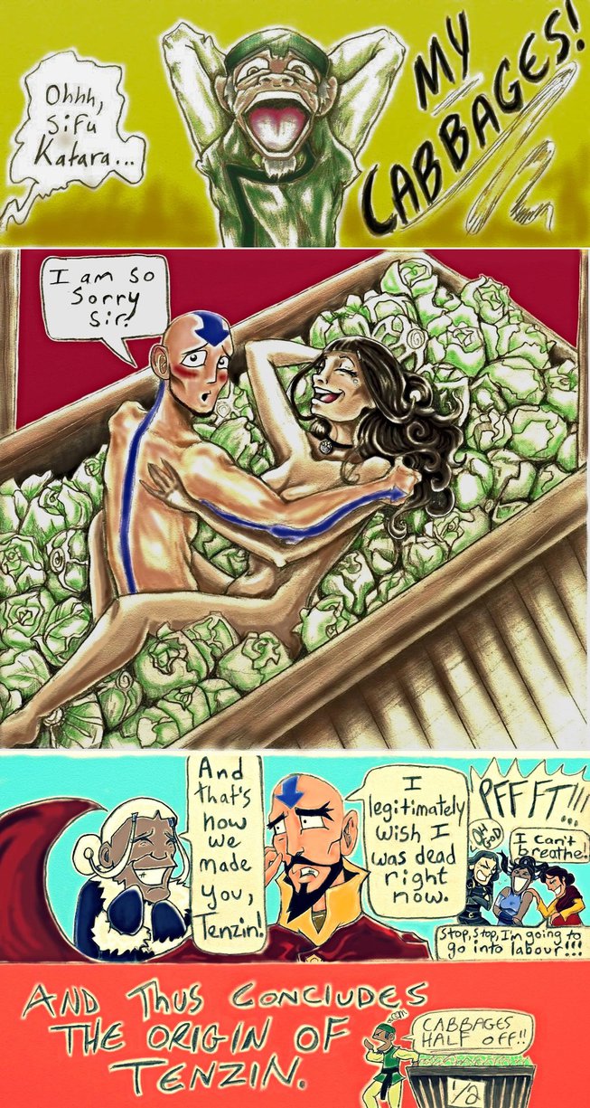 Rule34 – If it exists, there is porn of it / aang, cabbage merchant, katara, korra, lin bei fong, pema, tenzin / 183139