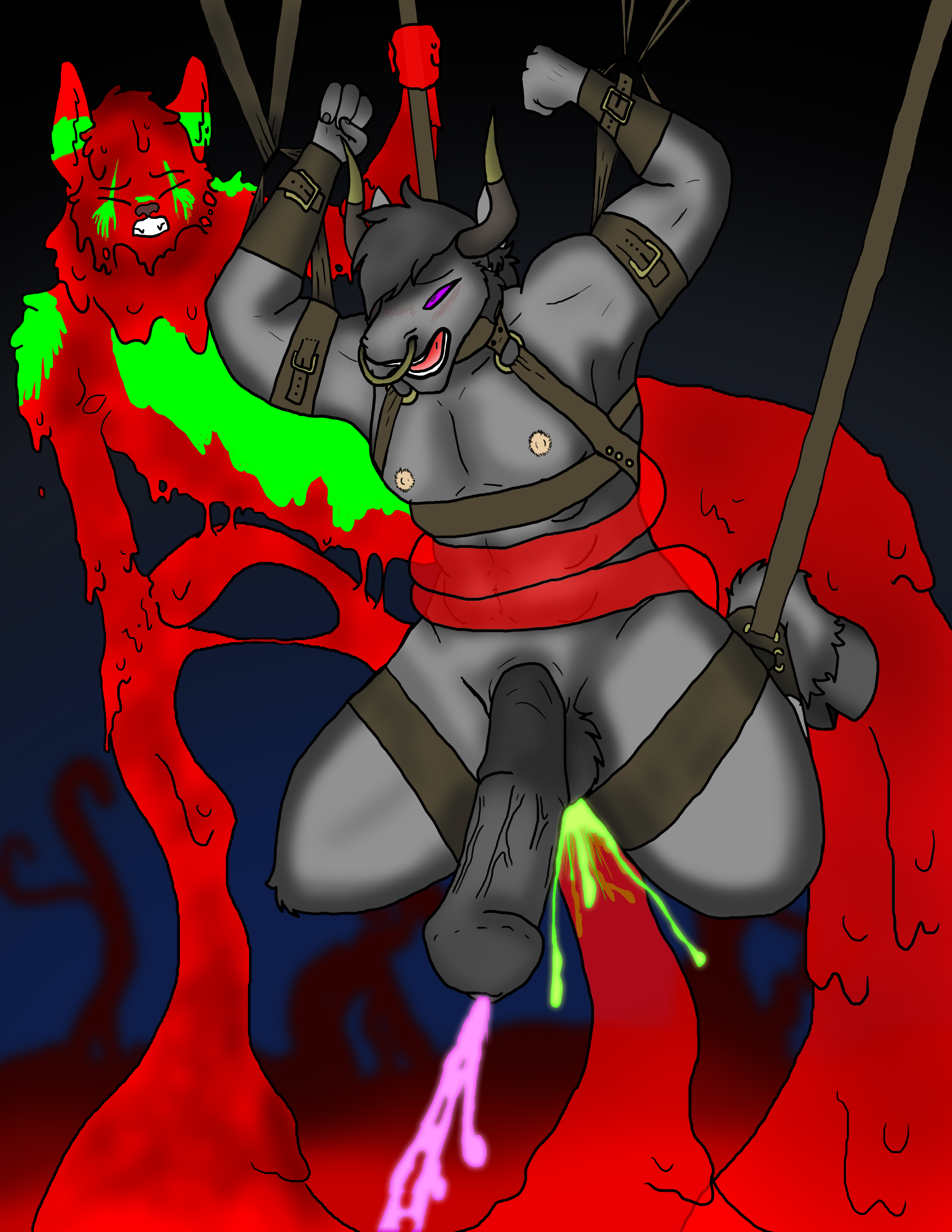 Rule34 – If it exists, there is porn of it / redgreenfluffball, zach snowfox / 183238