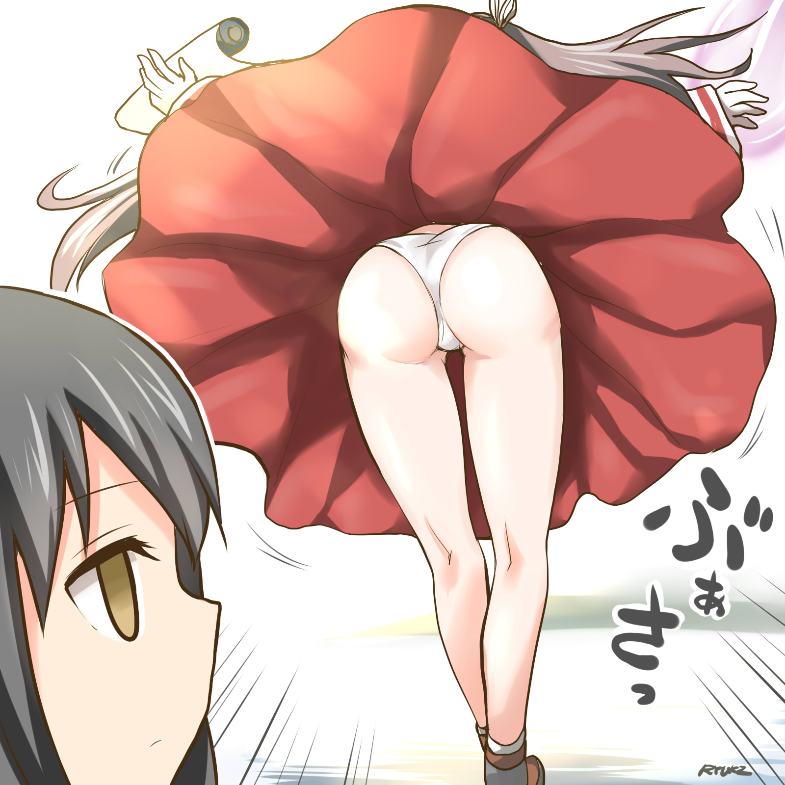 Rule34 – If it exists, there is porn of it / hiyou (kantai collection), kaga (kantai collection) / 183239