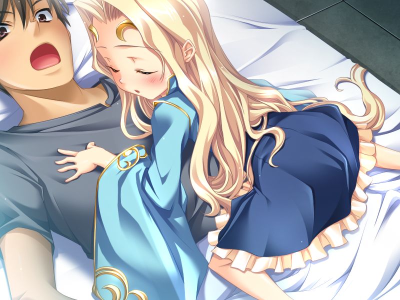 hongou kazuto, teiiku (koihime musou), koihime musou, tagme, 00s, bed, loli, sitting