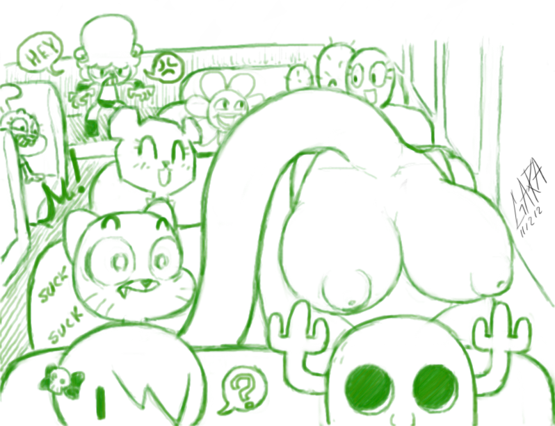 Rule34 – If it exists, there is porn of it / garabatoz, alan keane, anais watterson, carmen, carrie krueger, gumball watterson, jamie, leslie, molly collins, penny fitzgerald, teri / 184334