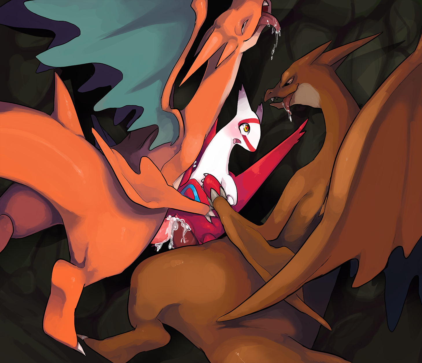 Rule34 – If it exists, there is porn of it / tingtongten, charizard, latias, legendary pokemon, mega charizard, mega charizard y / 184588