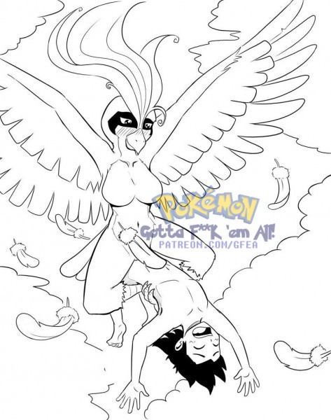 Rule34 – If it exists, there is porn of it / gfea (artist), pidgeot, satoshi (pokemon) / 184761