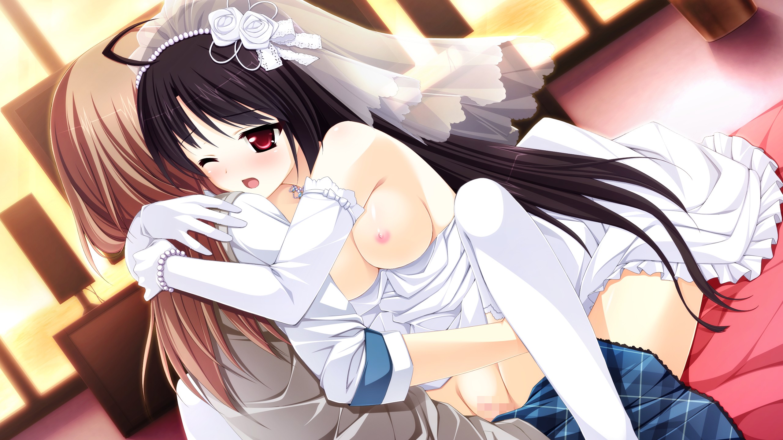 Rule34 – If it exists, there is porn of it / kimishima ao, karasuma shizuku, miyama mizuki / 185119