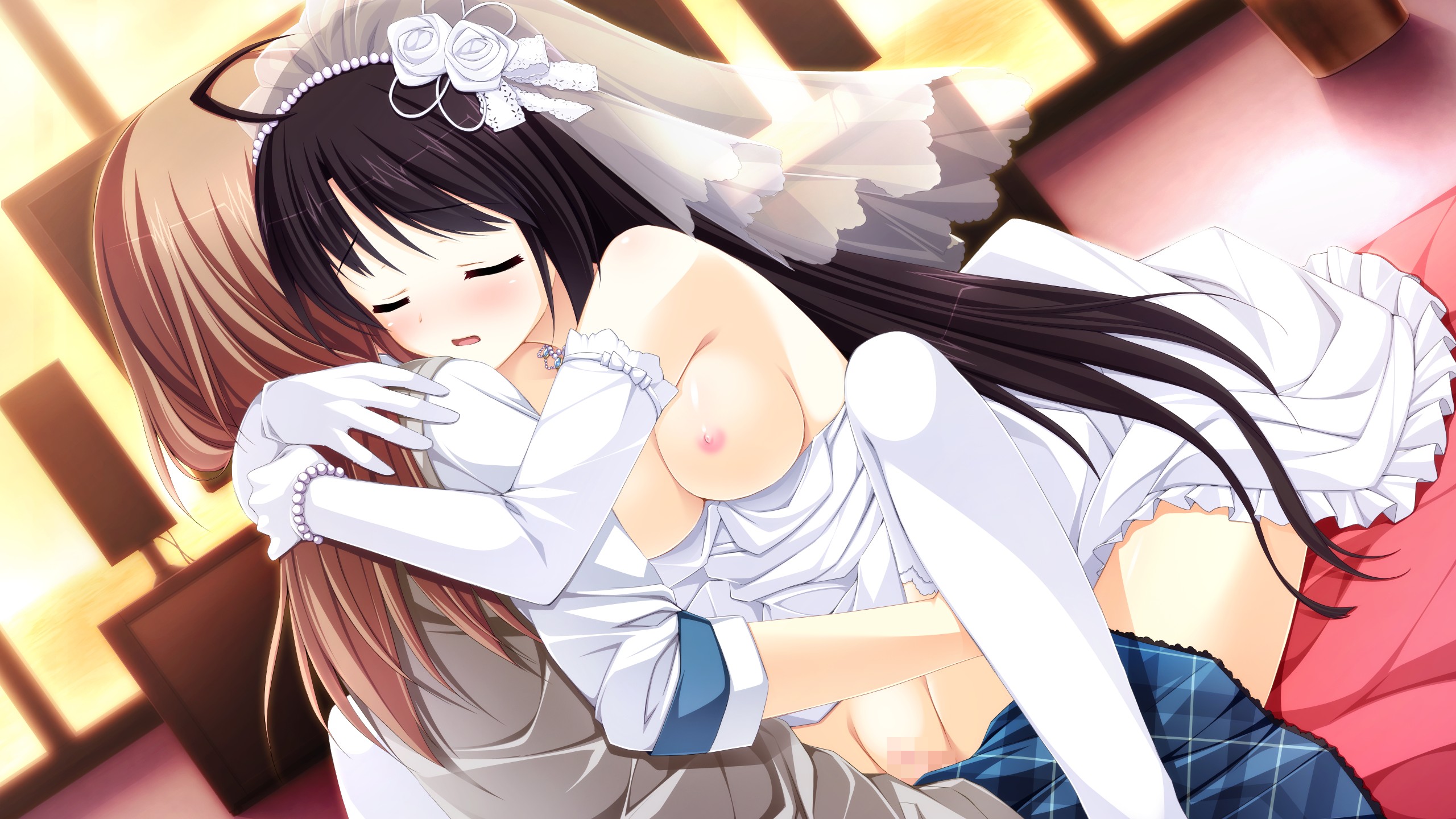 Rule34 – If it exists, there is porn of it / kimishima ao, karasuma shizuku, miyama mizuki / 185124