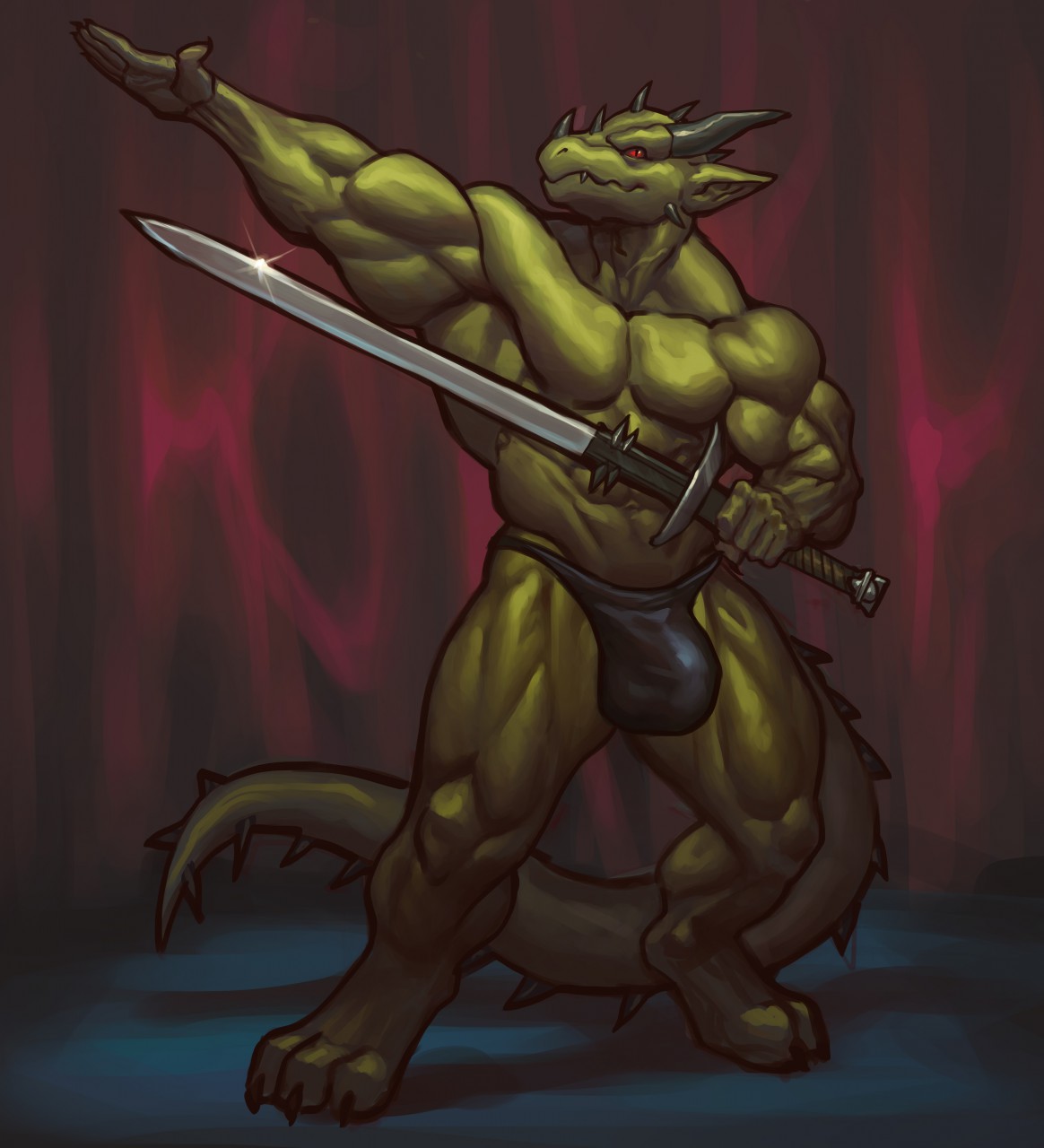 Rule34 – If it exists, there is porn of it / blazingifrit, varanis blackclaw / 185580