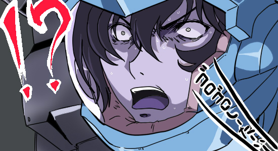 nisehama, setsuna f. seiei, gundam, gundam 00, pilot suit, !, 00s, 1boy, ?, male focus, solo
