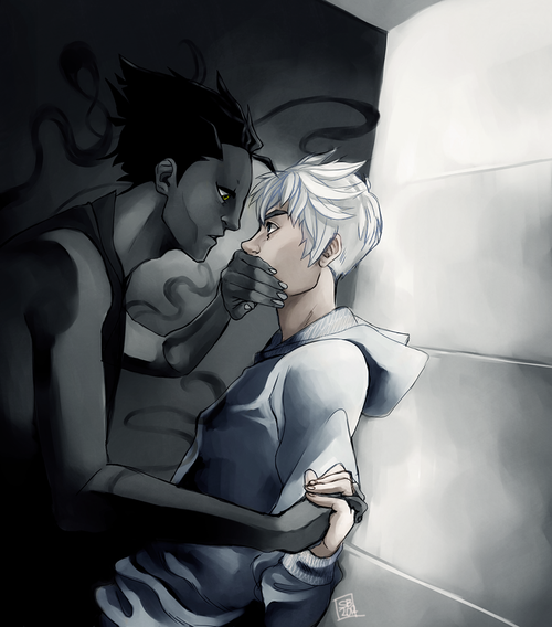 Rule34 – If it exists, there is porn of it / artist request, jack frost, pitch black / 186243