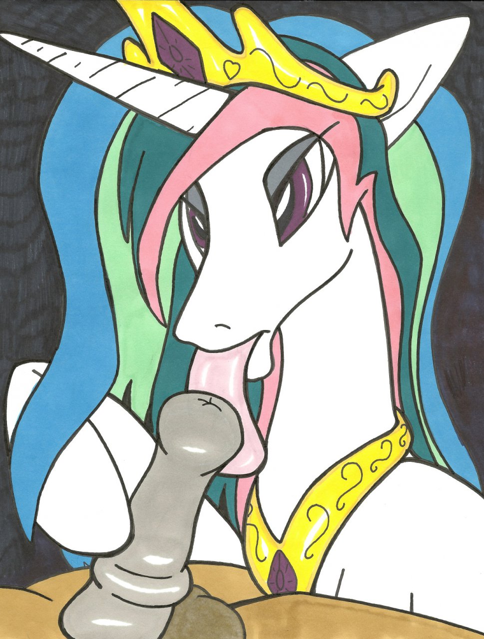Rule34 – If it exists, there is porn of it / anubislaughed, princess celestia (mlp) / 186481