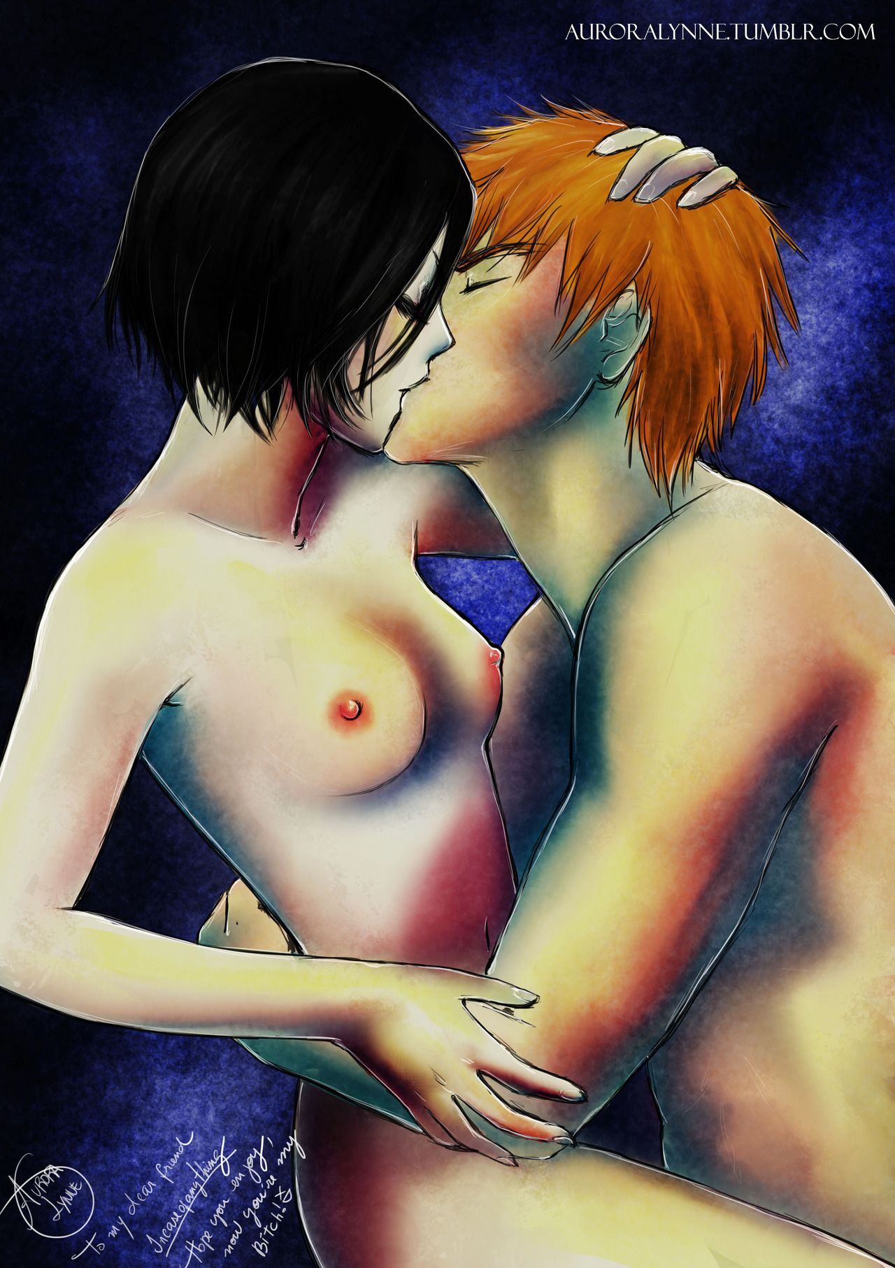 Rule34 – If it exists, there is porn of it / aurora-lynne, ichigo kurosaki, kuchiki rukia / 186891