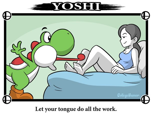 Rule34 – If it exists, there is porn of it / collegehumor, wii fit trainer, yoshi / 187106