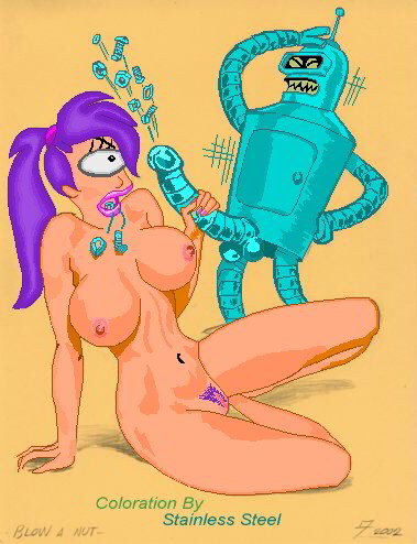 Rule34 – If it exists, there is porn of it / stainless steel, zimmerman, bender bending rodriguez, turanga leela / 187220
