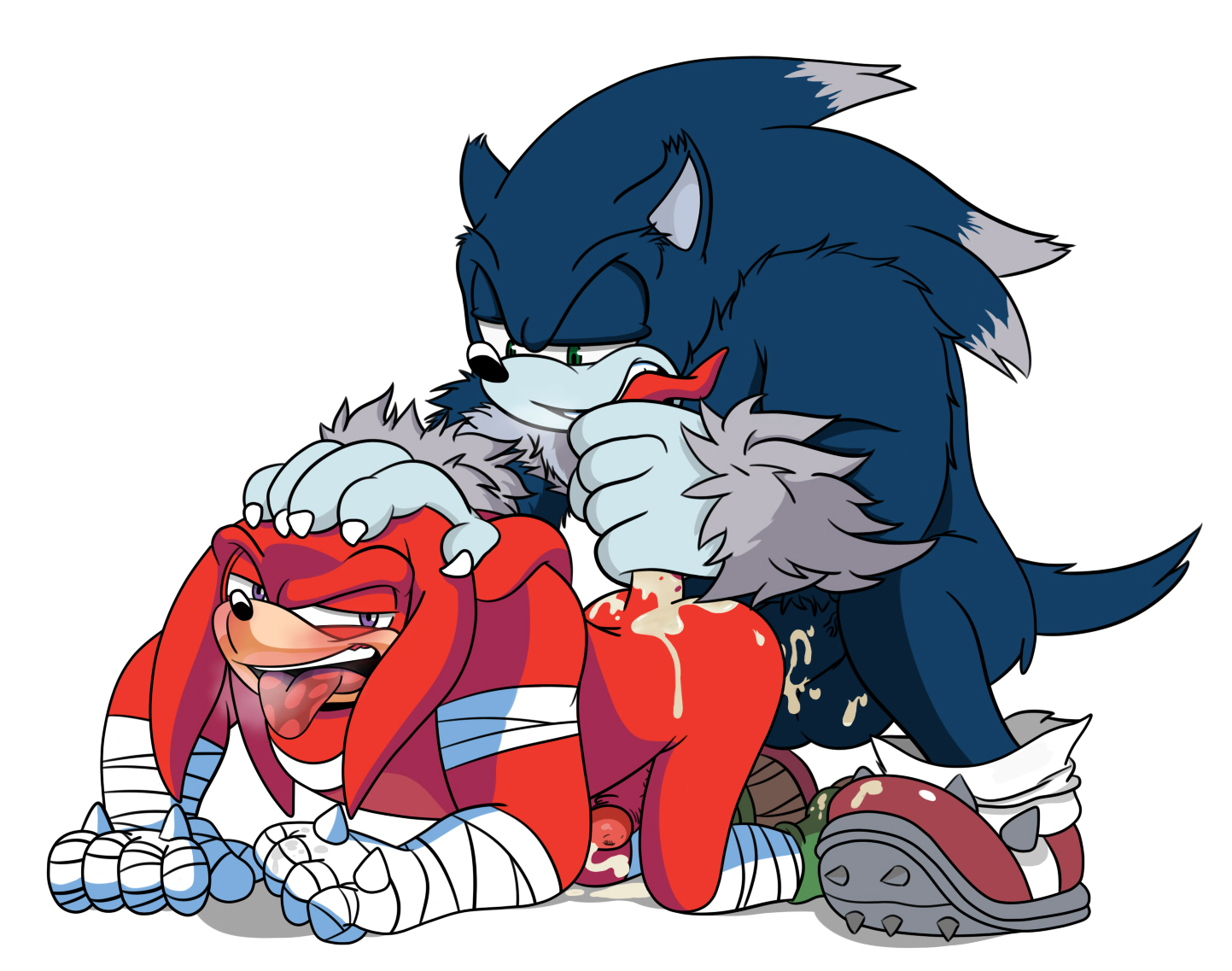 Rule34 – If it exists, there is porn of it / maychin, knuckles the echidna, sonic the hedgehog, sonic the werehog / 187445