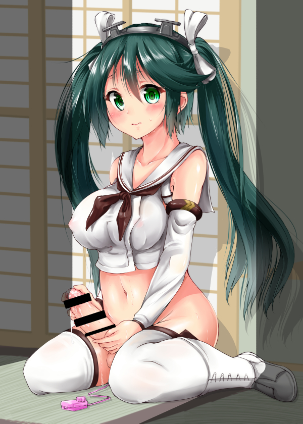 Rule34 – If it exists, there is porn of it / mokufuu, isuzu (kantai collection) / 187693