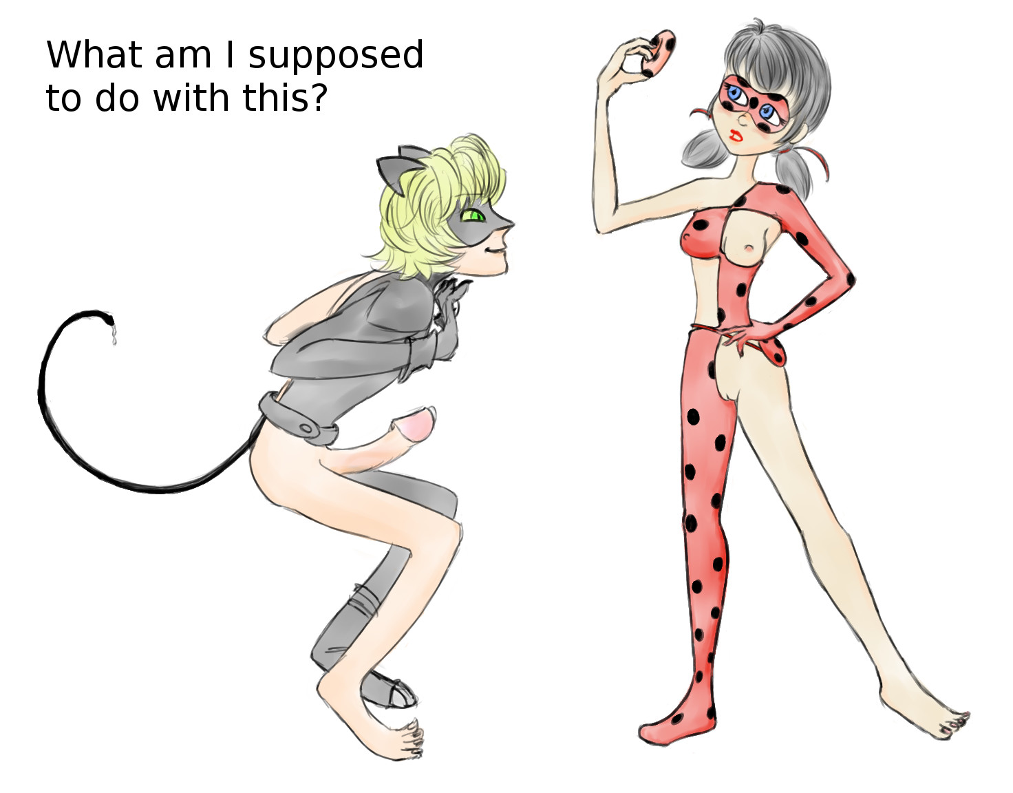 Rule34 – If it exists, there is porn of it / moistythirst, adrien agreste, cat noir, chat noir, ladybug (character), marinette cheng / 190068