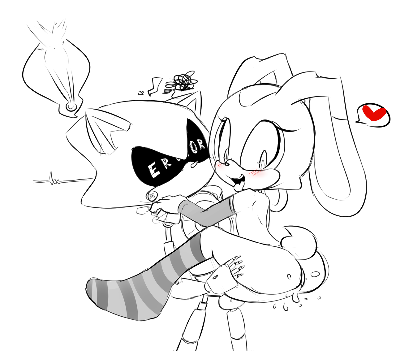 Rule34 – If it exists, there is porn of it / hearlesssoul, cream the rabbit, metal sonic / 190235