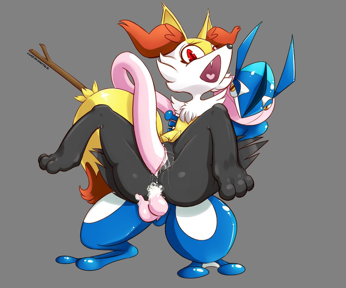 Rule34 – If it exists, there is porn of it / soapmonster, braixen, greninja / 190277