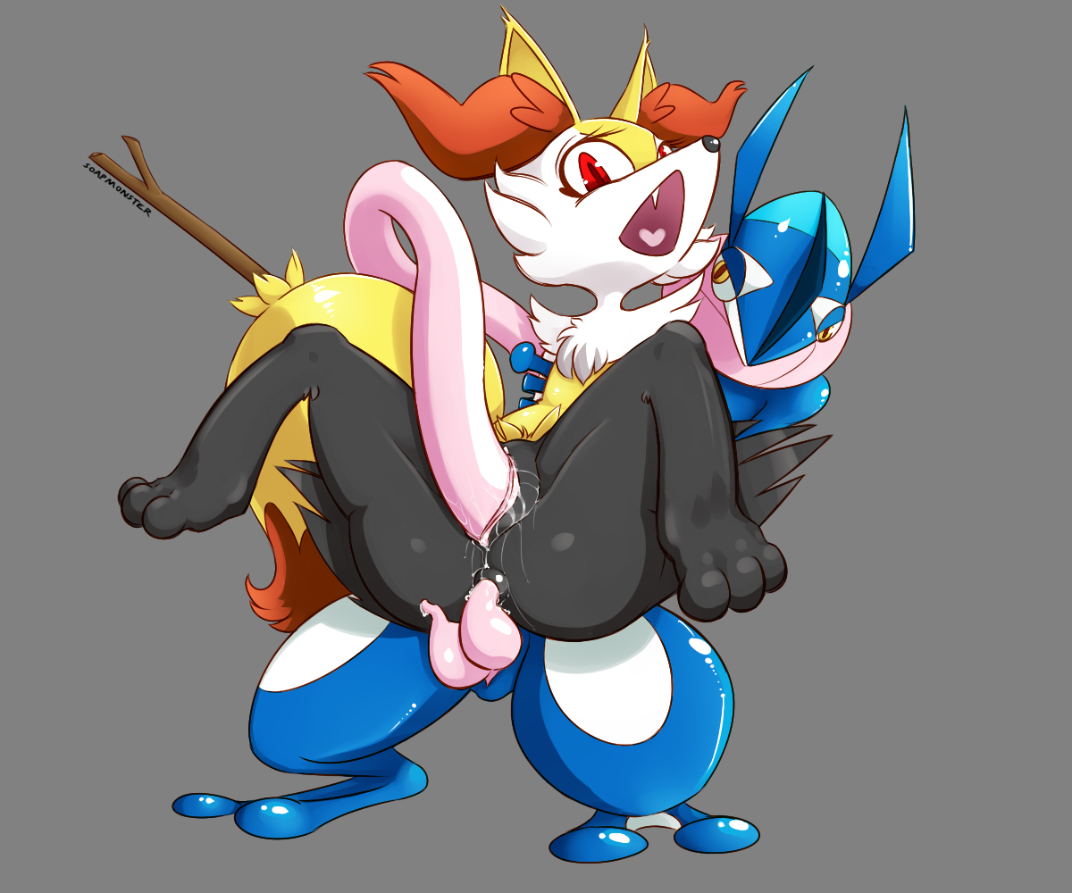 Rule34 – If it exists, there is porn of it / soapmonster, braixen, greninja / 190672