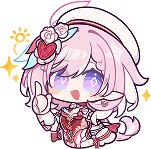 elysia (hi love elf) (honkai impact), elysia (honkai impact), honkai (series), honkai impact 3rd, chinese commentary, commentary request, lowres, official art, 1girl, beret, chibi, chibi only, earrings, elf, hat, heart, heart earrings, jewelry, long hair, multicolored hair, open mouth, pink hair, pointy ears, purple eyes, smile, solo, transparent background, two-tone hair, very long hair, white hair