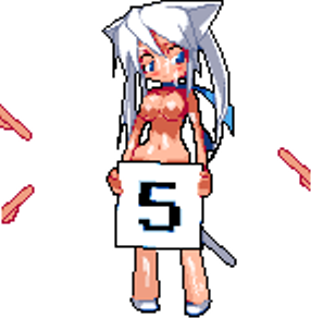 counter girls, gelbooru, lowres, tagme, 1girl, animal ears, breasts, bukkake, cat ears, cat tail, cum, cum on body, cum on breasts, cum on legs, cum on upper body, facial, meta, pixel art, sign, solo focus, tail, white hair