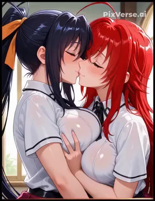 Rule34 – If it exists, there is porn of it / akeno himejima, rias gremory / 8673482
