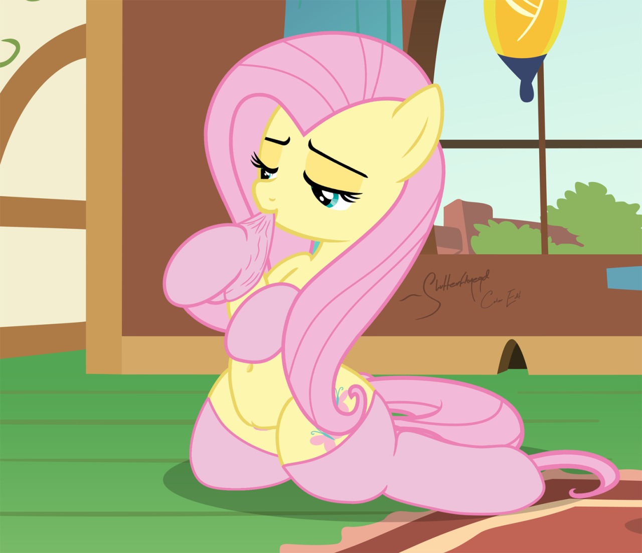 Rule34 – If it exists, there is porn of it / shutterflyeqd, fluttershy (mlp) / 192845
