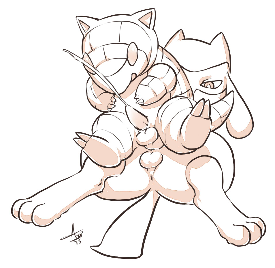 Rule34 – If it exists, there is porn of it / aogami, riolu, sandshrew / 192937
