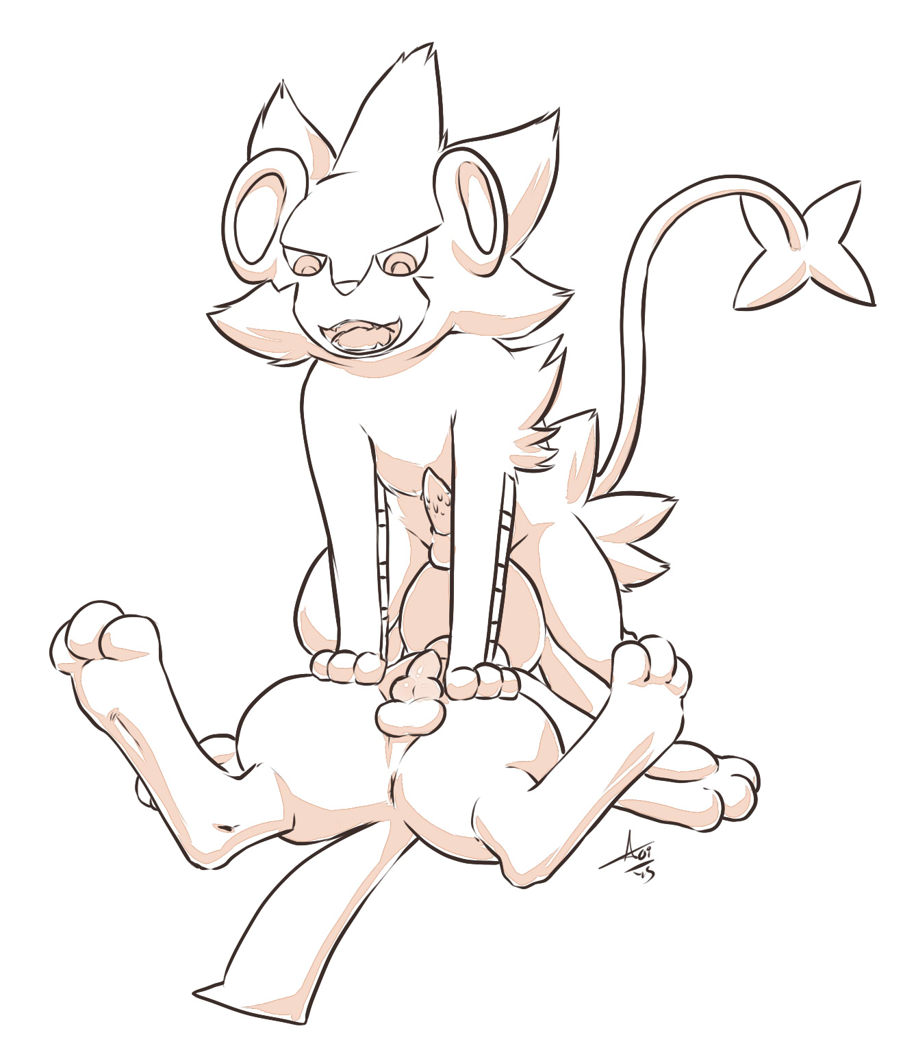 Rule34 – If it exists, there is porn of it / aogami, luxray, riolu / 192961